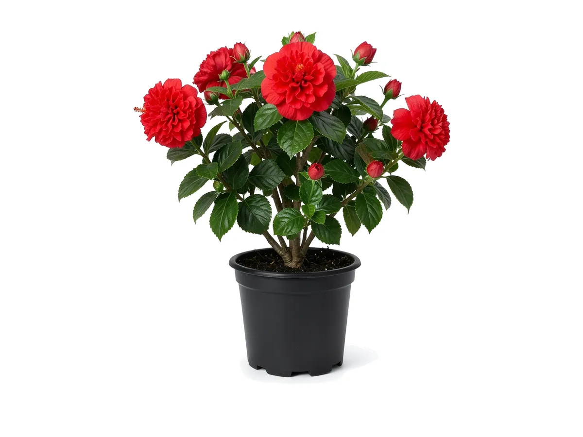 Hibiscus Double Red, 3 Gallon