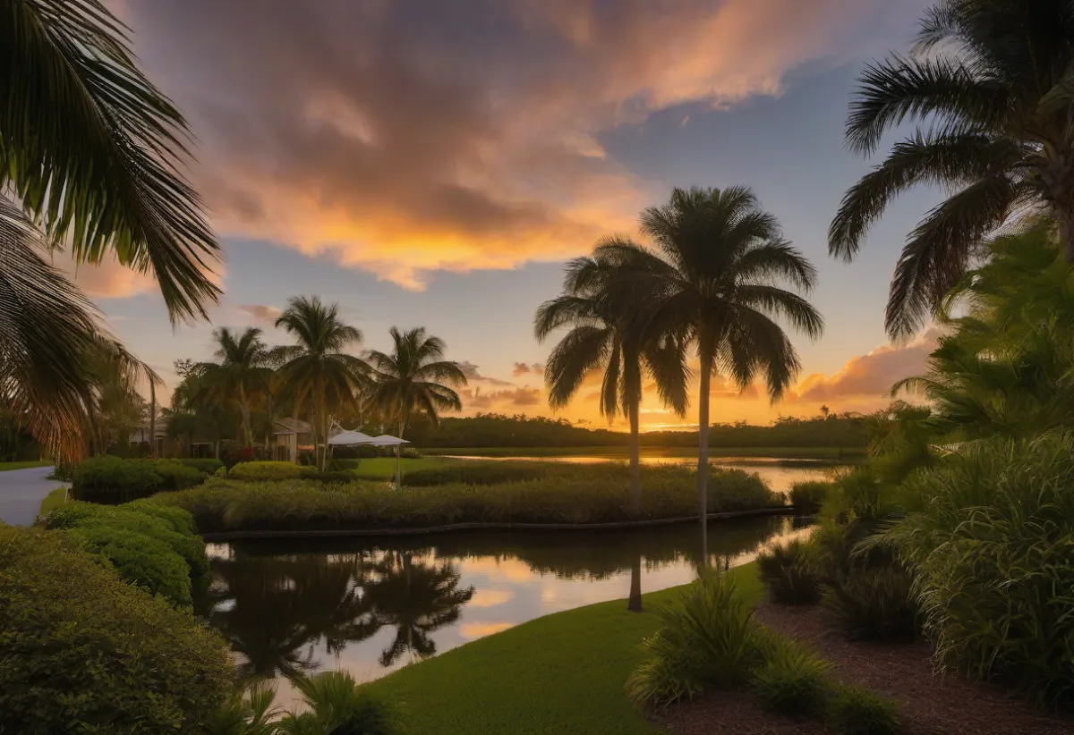 Salt-Tolerant Coconut Palm for Fort Myers Waterfront Properties